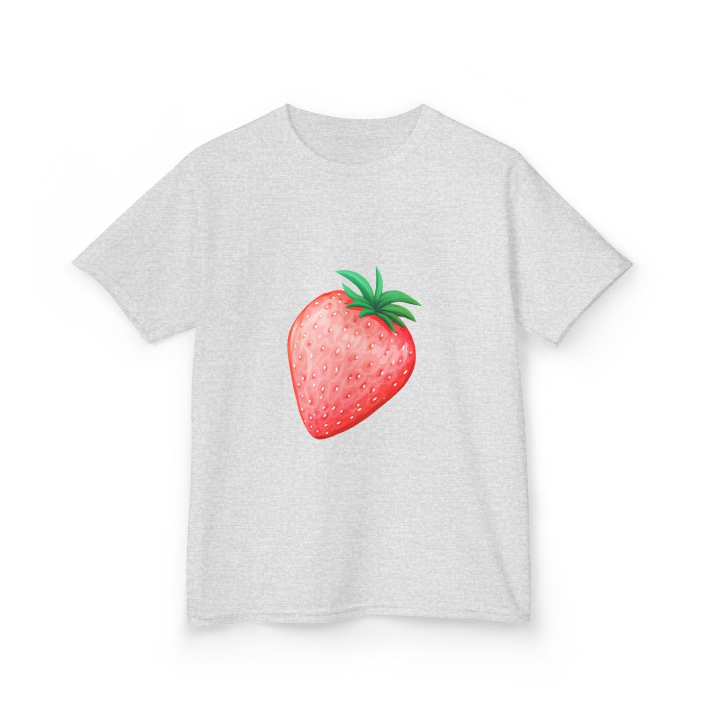 Kinder T-Shirt Erdbeere — Süßes Aquarell Erdbeer Grafik-T-Shirt für Kleinkinder & Kinder