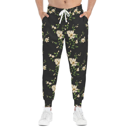 Dark Flower All-Over Print Joggers