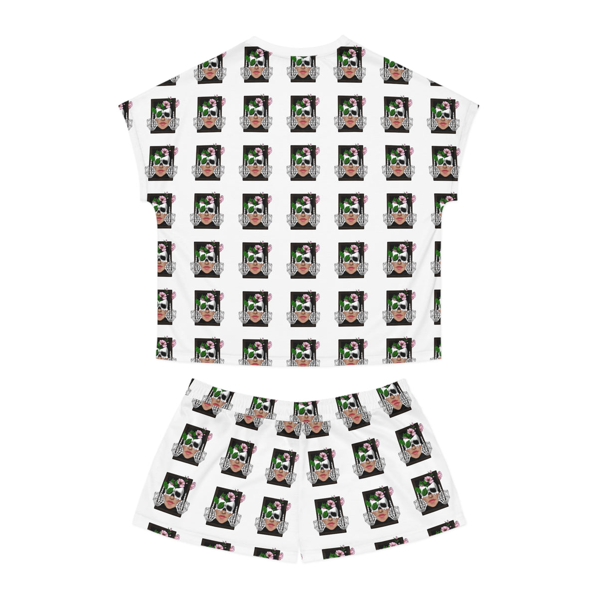 Women's All-Over Print Short Pajama Set