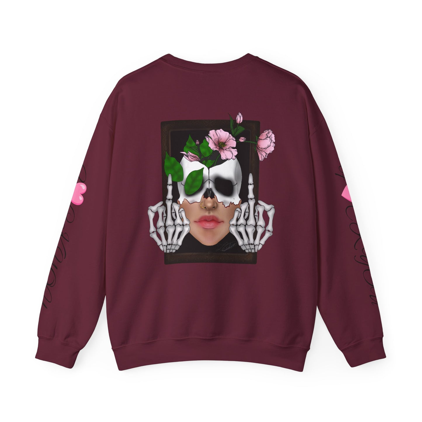 f♡ckYou-Rundhals-Sweatshirt