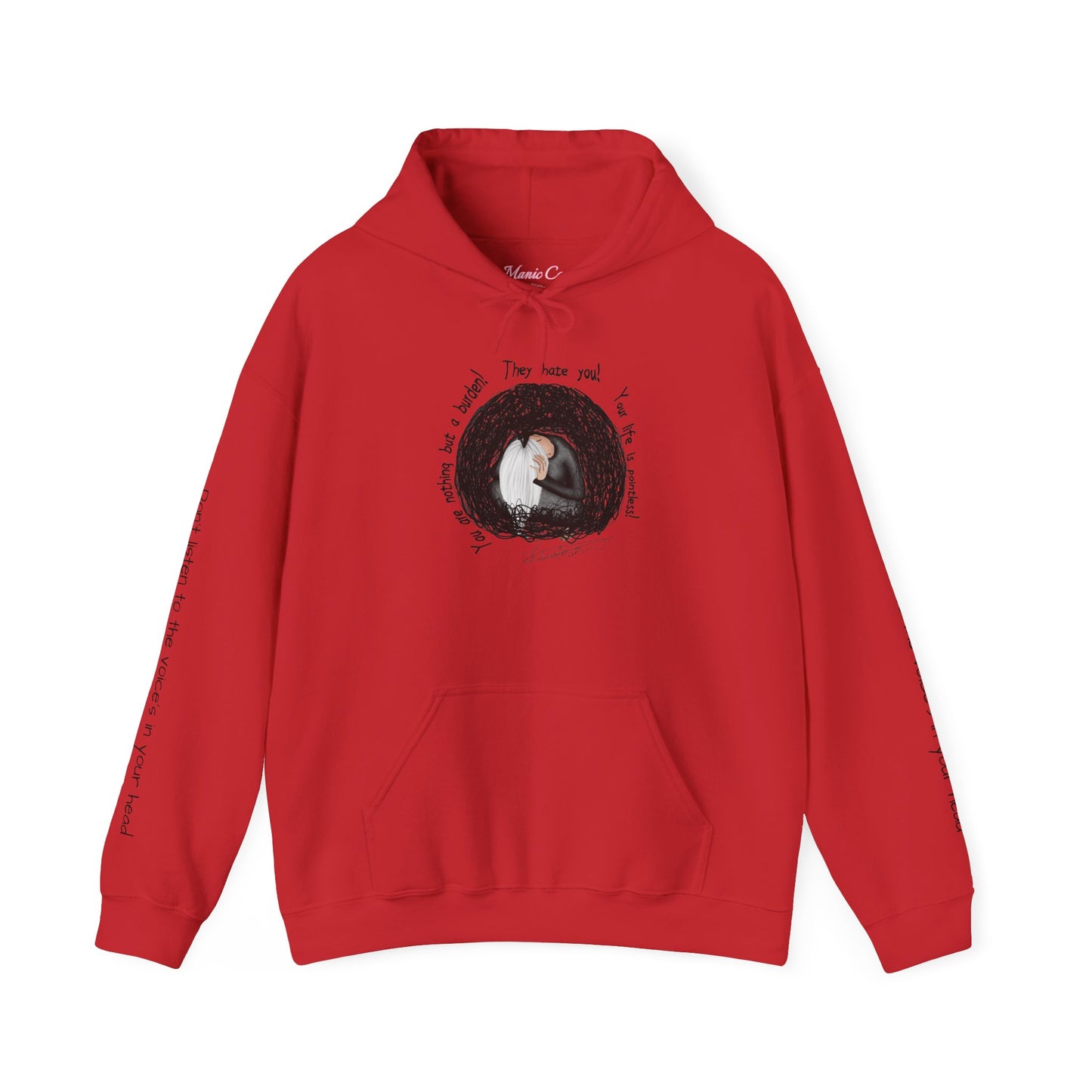 Hoodie – Gemütlicher Mondkatze „Sie waren echt“ Pullover
