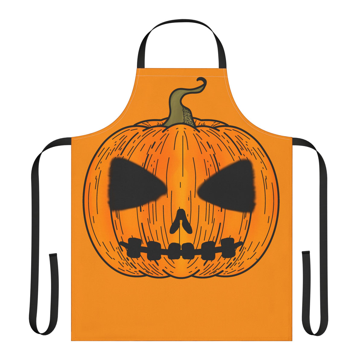 Pumpkin All-Over Print Apron