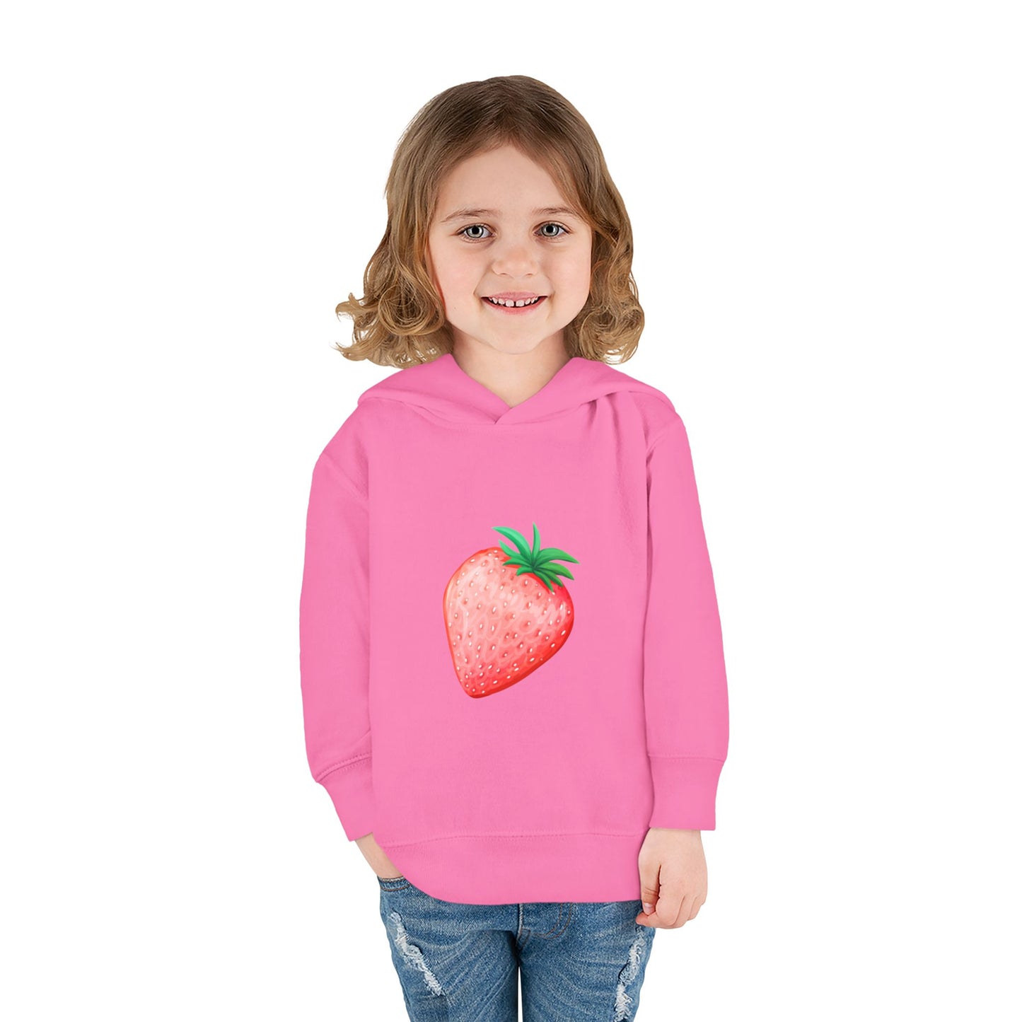Kleinkind-Kapuzenpullover — Erdbeer-Pullover