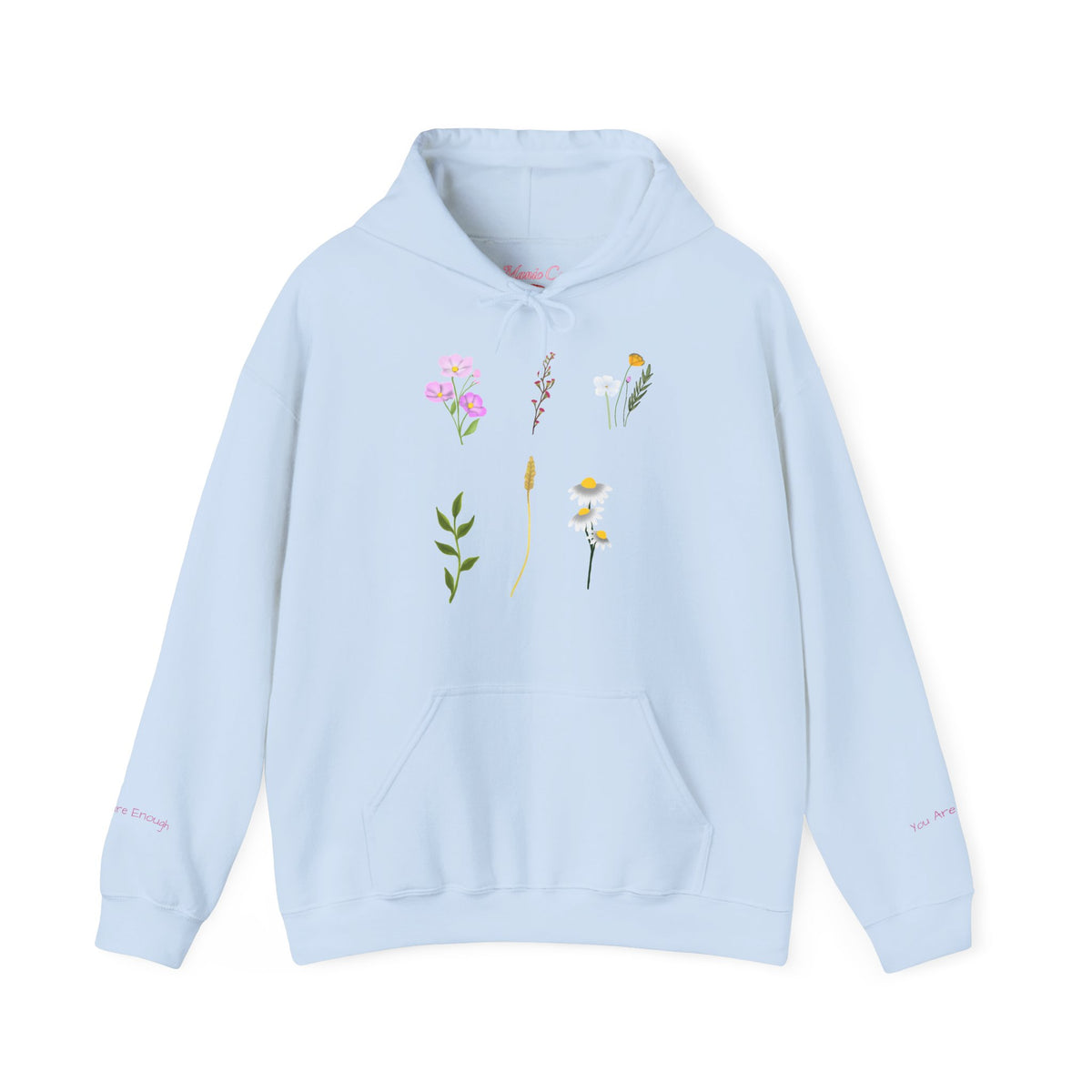 Wild Flower Floral Graphic Hoodie