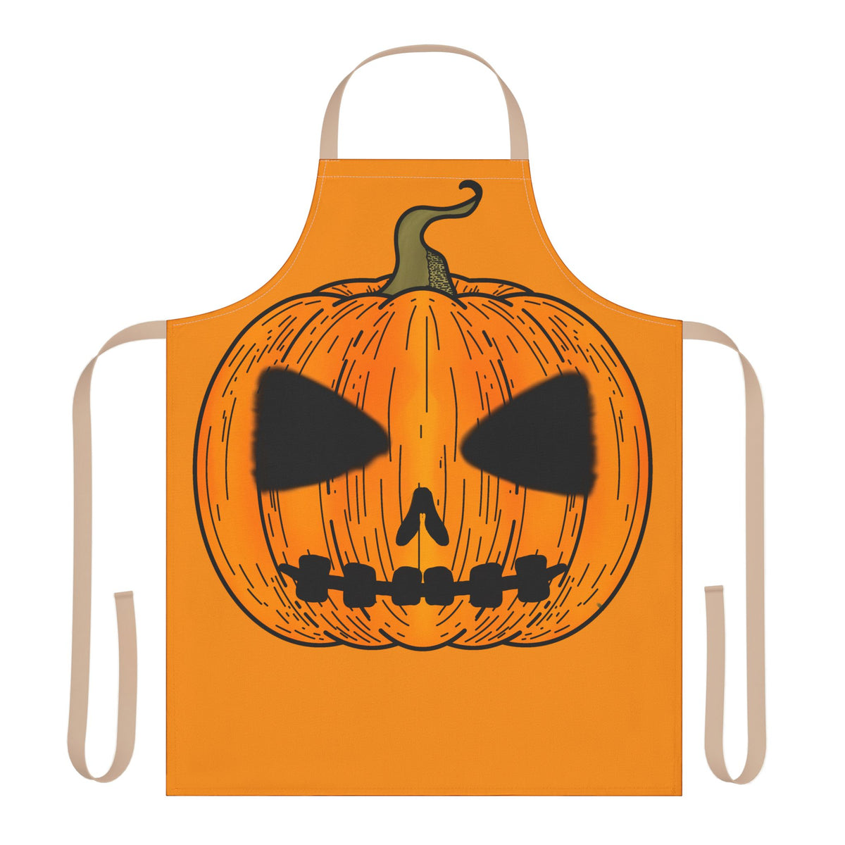 Pumpkin All-Over Print Apron