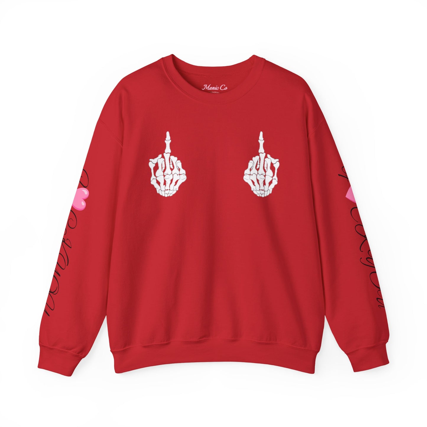 f♡ckYou-Rundhals-Sweatshirt