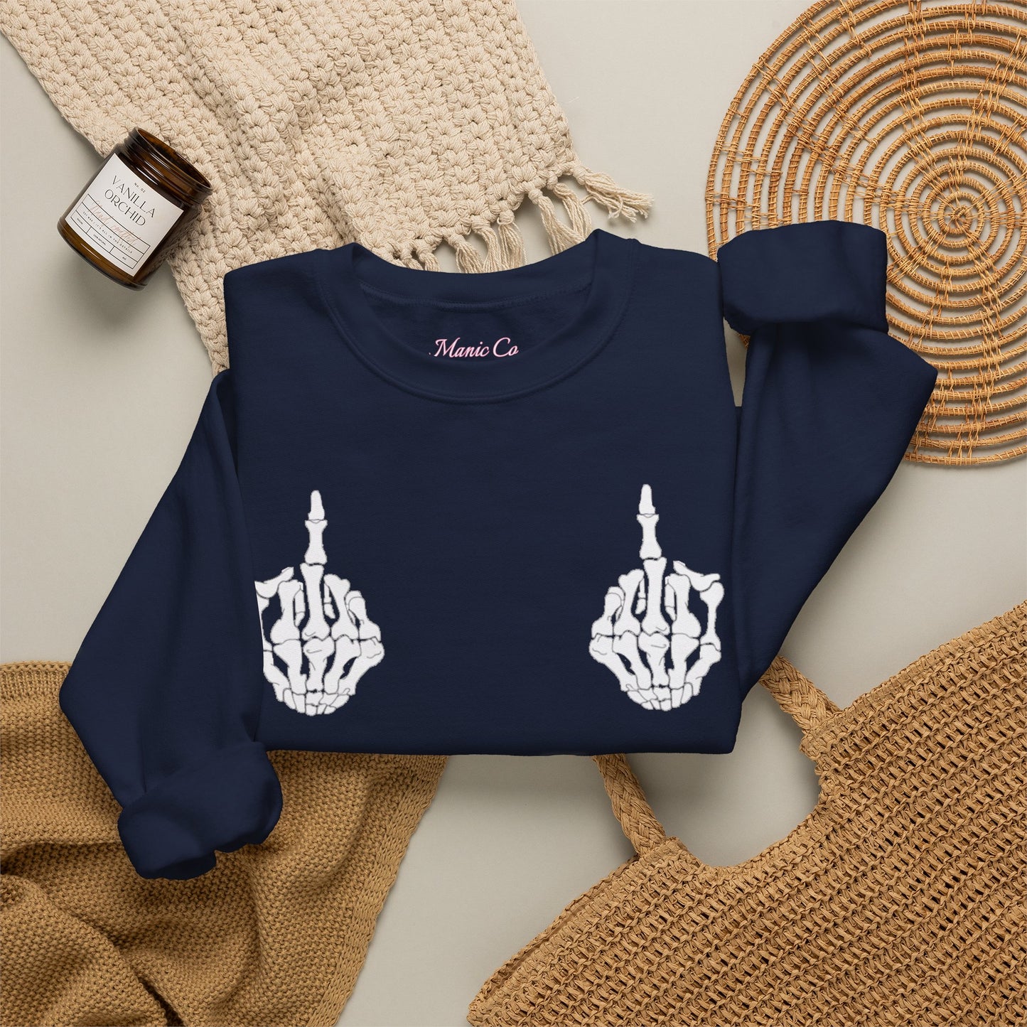 f♡ckYou-Rundhals-Sweatshirt