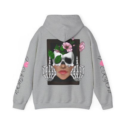 Skull & Roses Graphic Hoodie