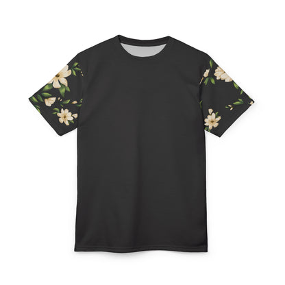 Black Stitching Unisex All-Over Print T-Shirt
