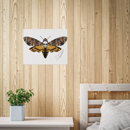 Unframed death moth Posters