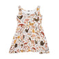 Chicken All-Over Print Skater Dress