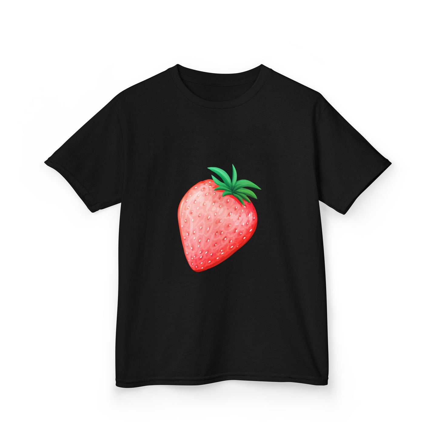 Kinder T-Shirt Erdbeere — Süßes Aquarell Erdbeer Grafik-T-Shirt für Kleinkinder & Kinder