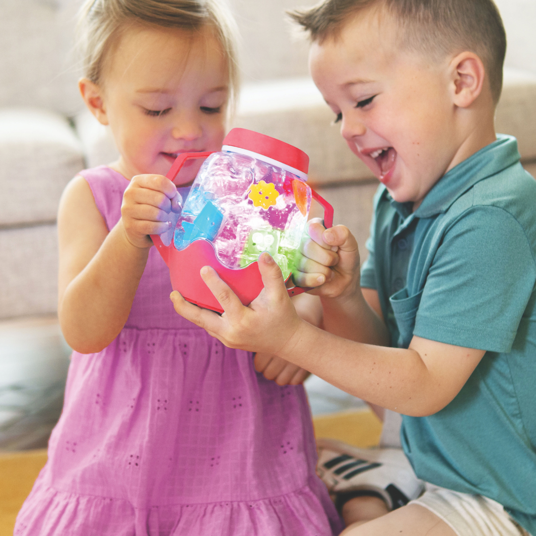 Glo Pal Sensory Play Jar Blue