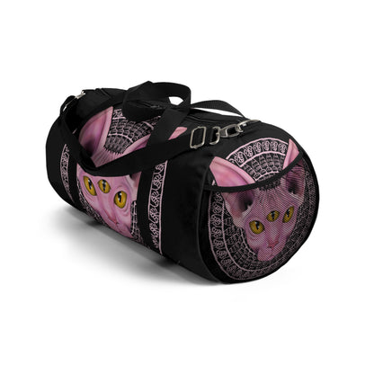 Three-Eyed Cat Duffel Bag