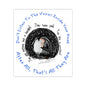 Dark Thoughts Mental Health Artwork Sticker