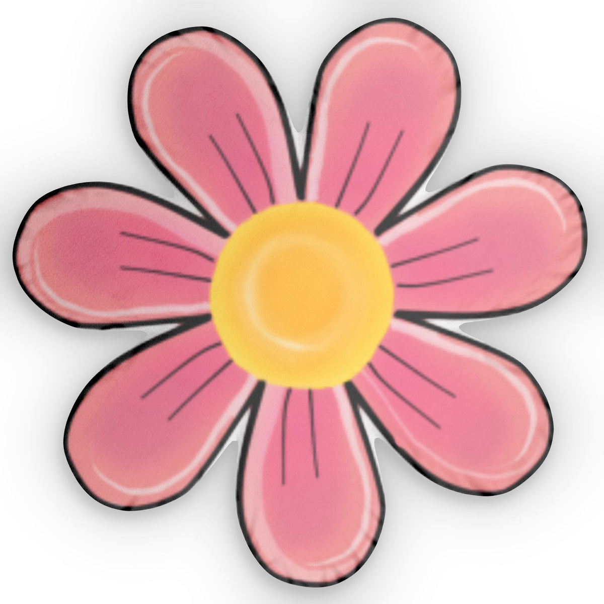 Kids Flower Shaped Pillow
