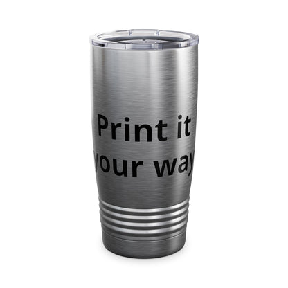Personalised 20 oz Ringneck Stainless Steel Tumbler