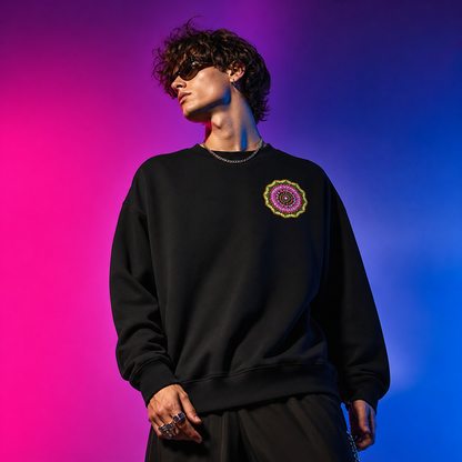 Colourful Mandala Crewneck Jumper