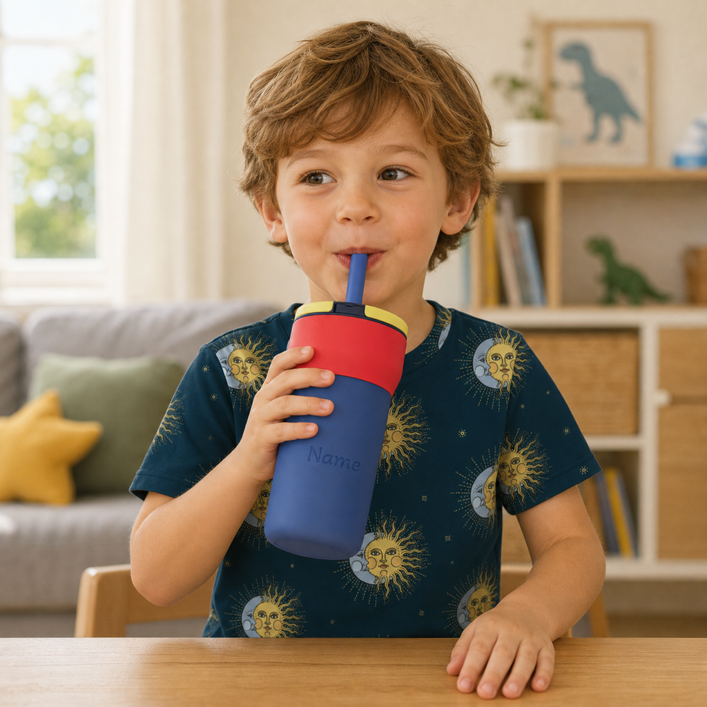 Kids' Leakproof Straw Tumbler, 12 oz - Engraving