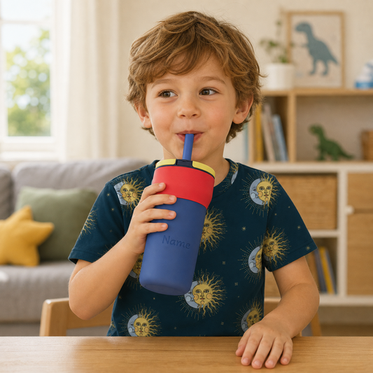 Kids' Leakproof Straw Tumbler, 12 oz - Engraving