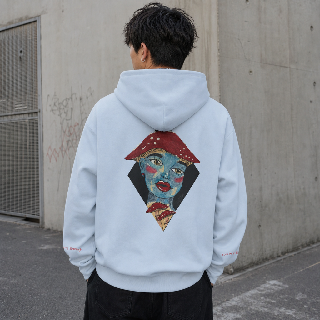 Shroom Girl Mushroom Graphic Hoodie