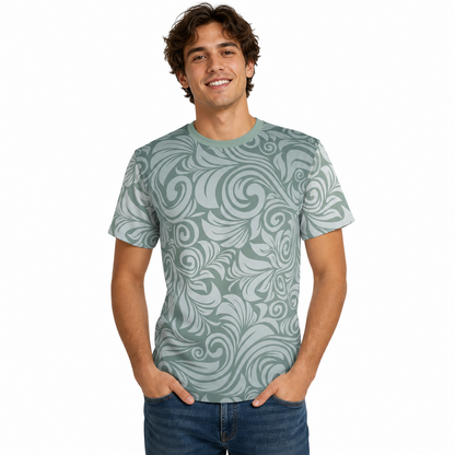 Swirl Unisex All-Over Print Tee