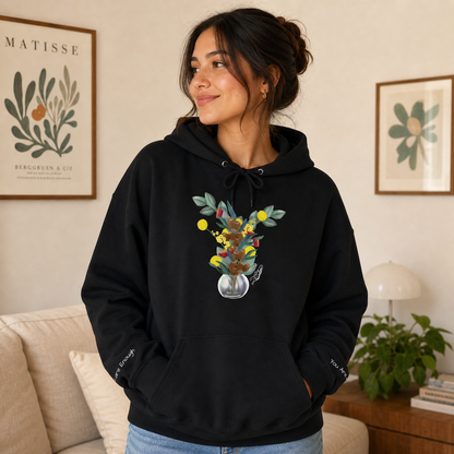 Wild Flowers Unisex Graphic Hoodie