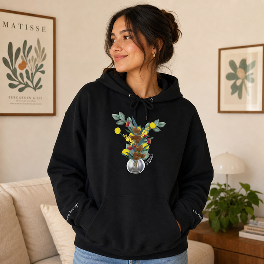 Wild Flowers Unisex Graphic Hoodie