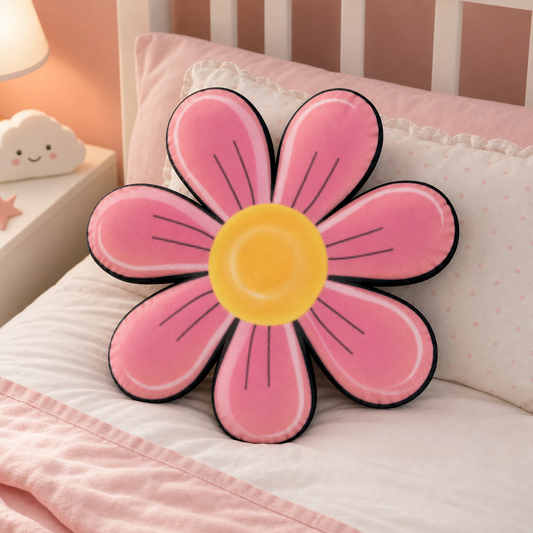 Kids Flower Shaped Pillow
